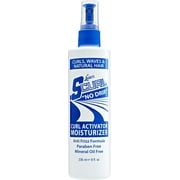 Luster's S-Curl No Drip Curl Activator Moisturizer 8 oz (Pack of 3)