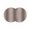 Brown, variant on Brown Ombre Round 13 Inch Placemats Set of 2, Modern Abstract Art Farmhouse Gradient HeatResistant Non Slip Place Mats for Dining Table, Wipeable Braided Kitchen Table Mats for Housewarming