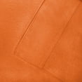 thumbnail image 3 of BNM Solid Flannel Cotton Sheet Set, Full, Pumpkin, 3 of 8