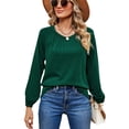 thumbnail image 2 of Women's Fashion Casual Loose Pullover, 2 of 8