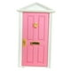 thumbnail image 4 of 2xDollhouse - Puerta De Madera Rosa En Miniatura, 4 Paneles, Exterior CUTICAT Puerta de la casa de muñecas, 4 of 6