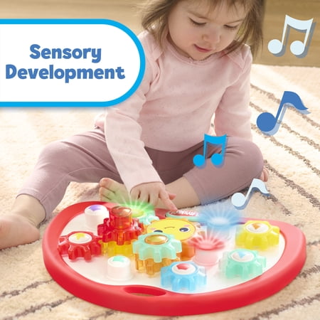 PLAYSKOOL EXPLORE ’N GROW BUSY GEARS INTERACTIVE TOY, LIGHTS, MUSIC & SOUNDS, KIDS AGES 12 MONTHS AND UP