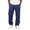 Navy #162, variant on Men's Solid Color Sweatpants Loose Fit Casual Lounge Pants with Side Pockets M