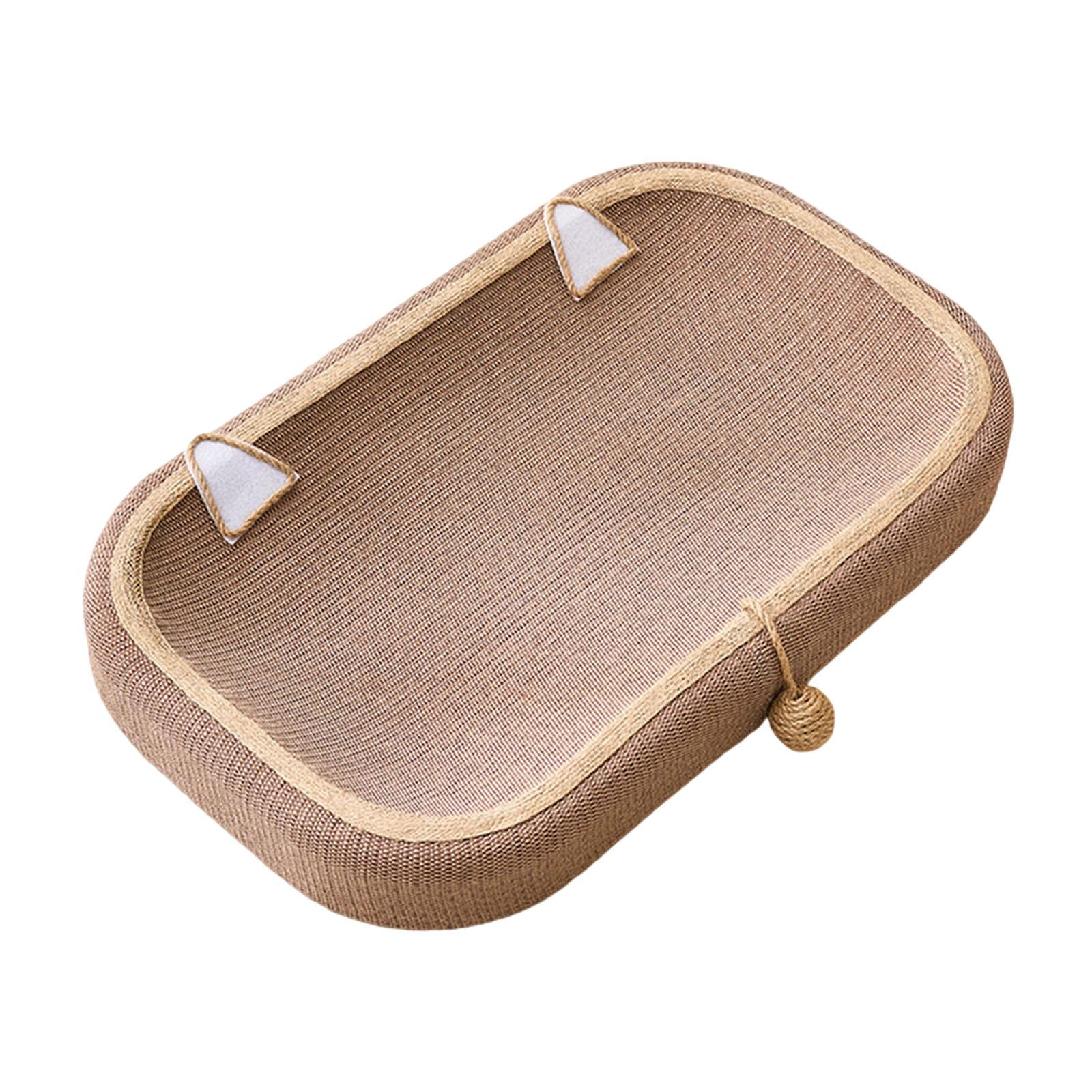 Cat Scratcher Scratch Pad Sisal Foam Bed Thickened Mat for Indoor Cats Training and Claw Grinding