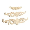 thumbnail image 2 of Yesbay Wood Carved Corner Onlay Applique European Style Door Furniture Cabinet Decor,Onlay Applique, 2 of 7