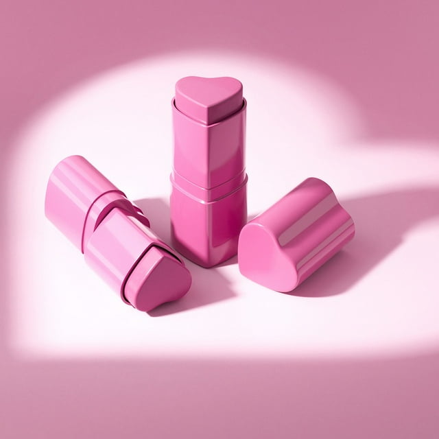 Big Save,HWRETIE Blush Clearance,Heart-Shaped Powder Blusher Available In 6 Colors 3.5G/Tube
