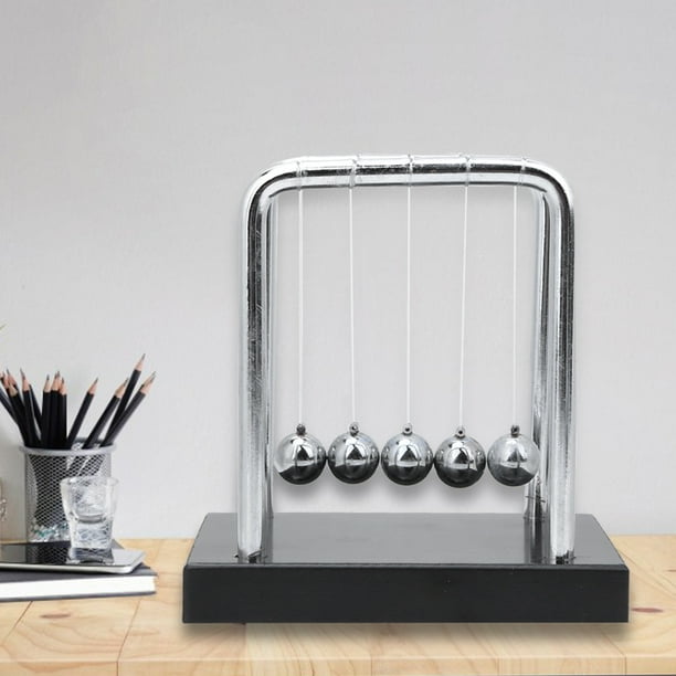 Tebru Physical Decoration,Balance Balls,Pendulum Ball Decoration Small Solid Wooden Decoration