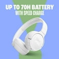 thumbnail image 3 of JBL Tune 670NC - Adaptive Noise Cancelling wireless on-ear headphones with up to 70H of long battery life and customizable sound experience - White, 3 of 18