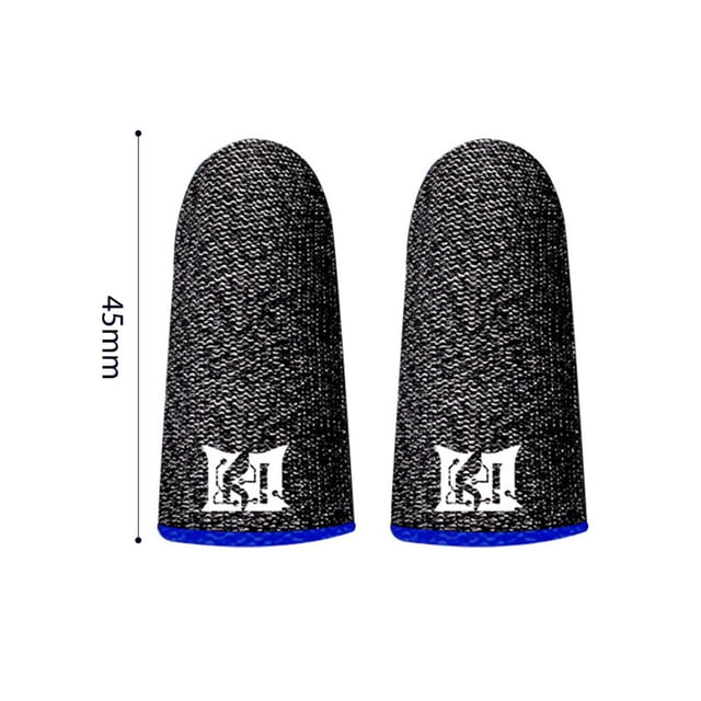 2 fundas para dedos para PUBG transpirables sensibles para pantalla táctil funda para pulgar
