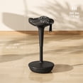 thumbnail image 3 of HOMCOM Standing Desk Chair, Adjustable Active Standing Stool, Black, 3 of 10