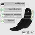 thumbnail image 2 of NATRATOUCH ~ COMPOSTABLE ~ Natural Bamboo Charcoal Panty Liner, 2 of 8