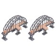 thumbnail image 5 of 2 uds., puente de vía de tren de madera, vías de tren de repuesto, accesorios de vía de tren de madera compatibles con todas las principales marcas de juguetes de madera, 5 of 5