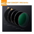 thumbnail image 4 of Filtro de lente K&F Concept Variable ND2-32 ND82 mm y CPL82 mm, 4 of 7