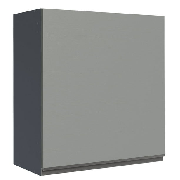 Gabinete Superior Cocina Madesa Nice 1 Puerta 60cm Gris 1