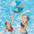 thumbnail image 6 of Deeceymbur Semi Transparent PVC Inflatable Beach Ball Multi Color for Pool Outdoor Floating Games, 6 of 9