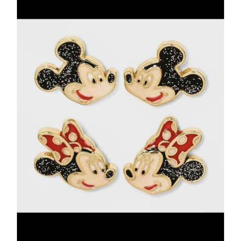 Enamel Sugarfix by Baublebar Disney Minnie & Mickey Mouse Earrings