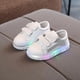 thumbnail image 1 of Led Children Glowing Shoes Baby Sneakers With Light Up Sole Led Luminous Shoes For Girls Boys Sneakersone Pair-white, 1 of 5
