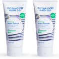 thumbnail image 1 of Seaweed Bath Co. Crema corporal reafirmante con aroma a romero y menta, 6 onzas (paquete de 2) loción hidratante para manos y cuerpo tonificante para la piel para piel seca con algas marinas cosechada, 1 of 5