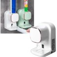 thumbnail image 2 of HUGFEGWE Toothpaste Dispenser, USB Powered Wall Mount Adjustable Automatic Toothpaste Dispenser Electric Toothpaste Dispenser with Responsive Sensor for Bathroom (White) U2537-24849, 2 of 9