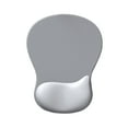 thumbnail image 1 of Alfombrilla de ratón con soporte de gel antideslizante, base de PU, ergonómica, para juegos. Gris, 1 of 9