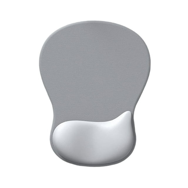 Esquirla Tapis de Souris Repose-Poignet Antidérapant Coussin de Poignet pour Ordinateur Portable Maison Ordinateur Gris