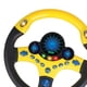 thumbnail image 3 of Vonte de carreras de juguete para juegos de niño efectos Amarillo Zulema Volante Juguetes, 3 of 4