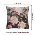 thumbnail image 4 of Dusky Rose Print Throw Pillow Covers Soft Corduroy Pillow Cushion Covers Pillowcase for Sofa Living Room Decoration Home, 4 of 7