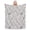 50x40, variant on Cute Bunny Blanket - Adorable Rabbit Pastel Lavender Floral Fleece Throw Blanket 50x40