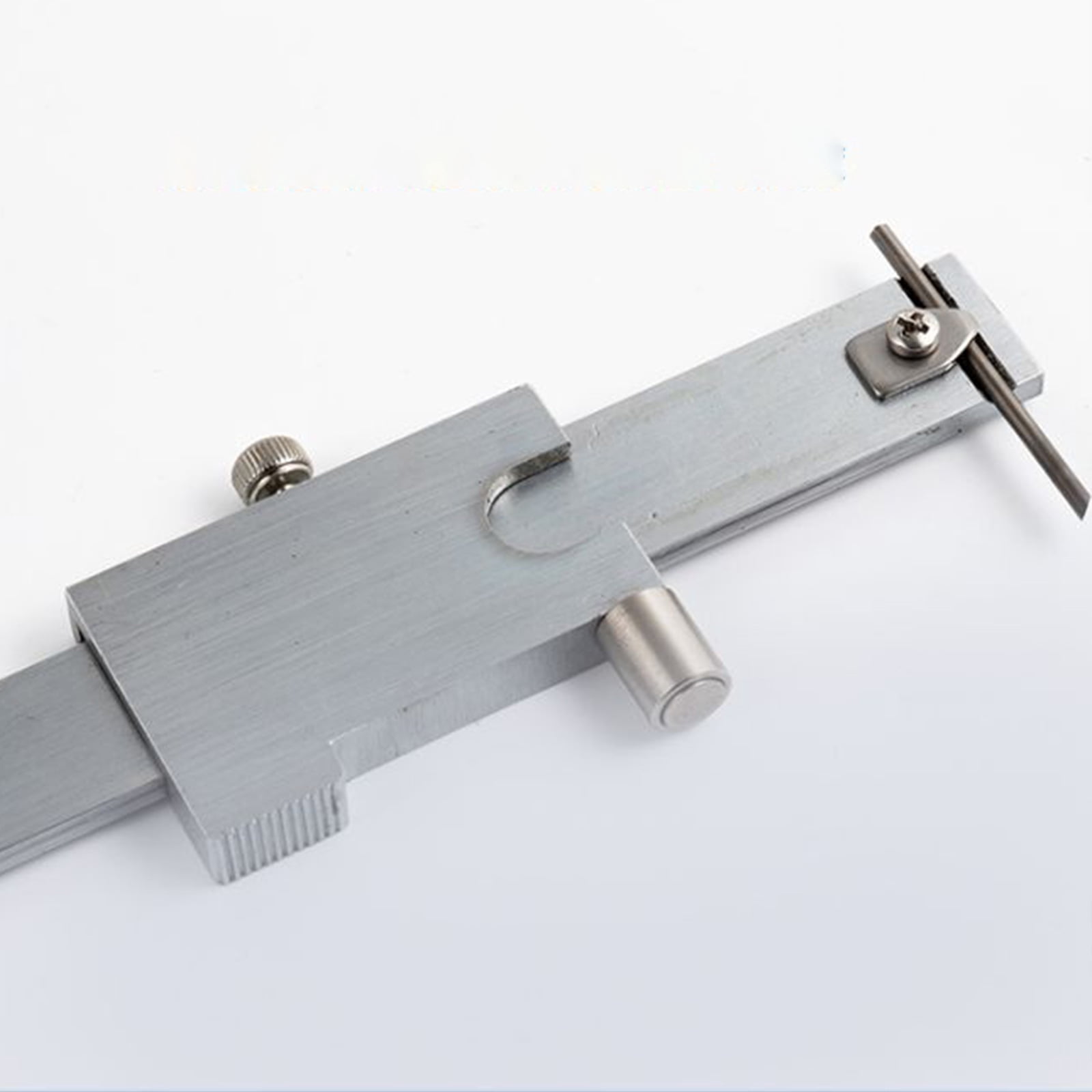 BIBABLYKE Metal Verniers Calipers 8in 200mm Stainless Steel with Engraveds Scale for Scribing Iron Wood and Other Surfaces