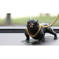 thumbnail image 2 of Figura de perro para decoración de salpicadero, figura de perro de resina simulada, estatua de perro para decoración de coche, figura de perro con valor inmejorable, 2 of 4