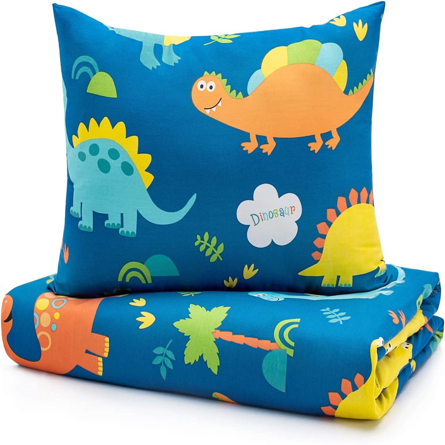 Anjee Kids Cotton Bedding Cover Set for Weighted Blanket and Pillow, 2