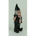 thumbnail image 3 of Gnofun The Rebellious Lady Biker Gnome - Unique and Funny Decorative 12.5-Inch Tall Indoor/Outdoor Rude Gesture Resin Statue for Gardens, Lawns, and Home Decor, 3 of 4