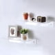 thumbnail image 2 of Monstrate Estante de almacenamiento de acrílico, elegante soporte para estante de libros para baño, hogar, oficina, imagen flotante Organizadores de utensilios de cocina, 2 of 6