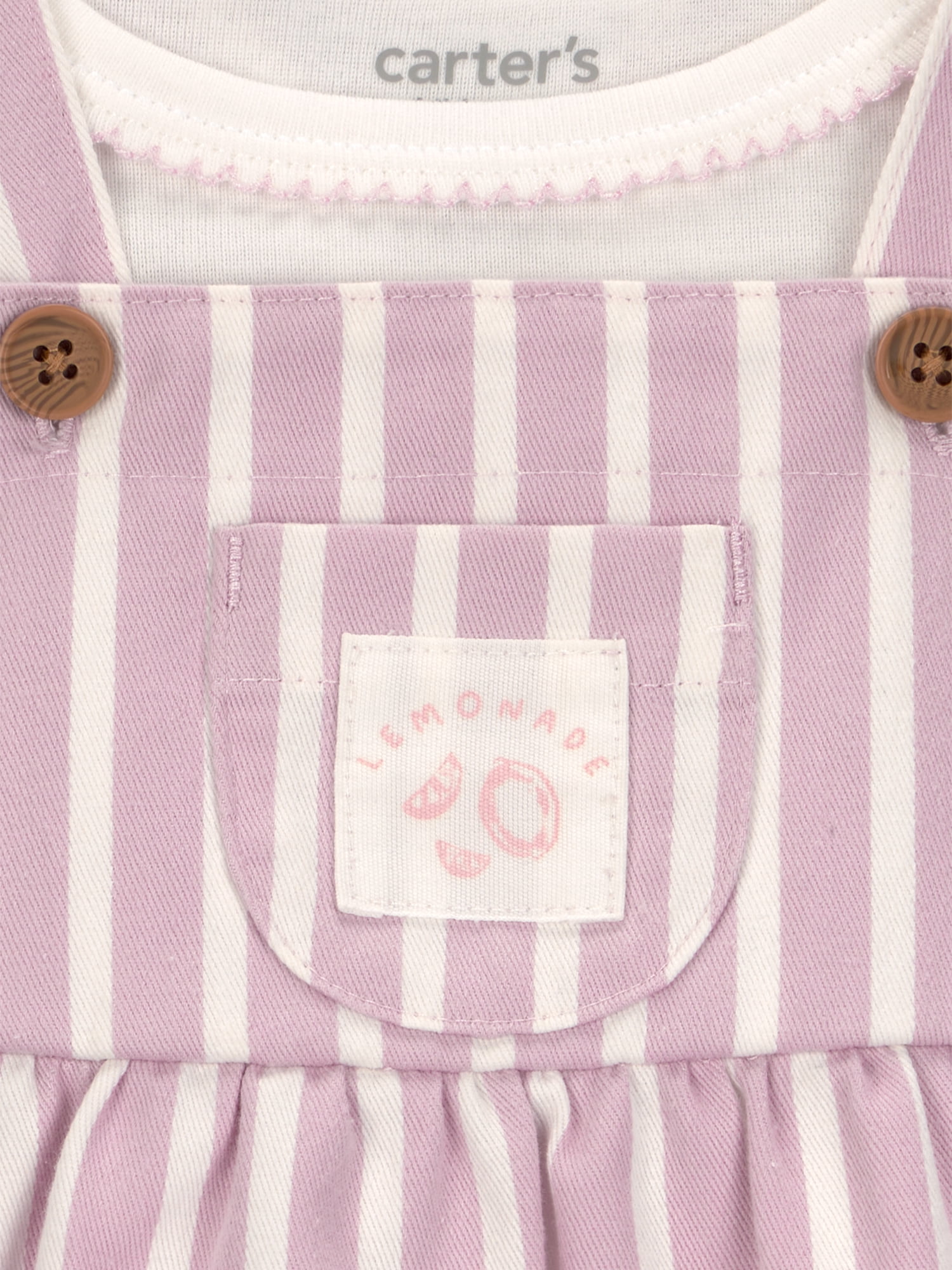 Carter's Child of Mine Baby Girl Dress Set, 2-Piece, Sizes 0/3-24 Months