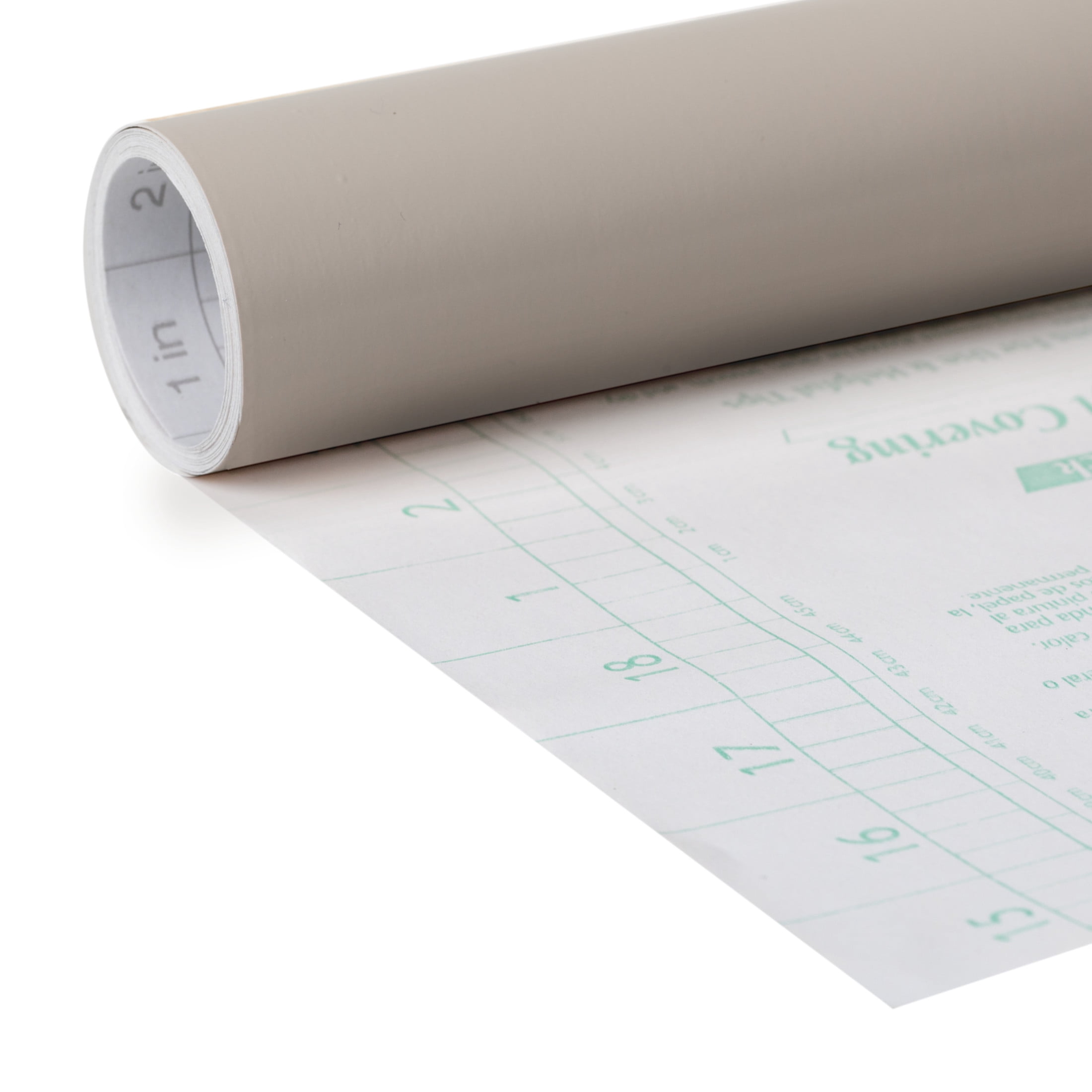 (8 pack) EasyLiner Brand Contact Paper Adhesive Shelf Liner, Taupe, 18 in. x 9 ft. Roll