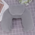 thumbnail image 1 of IFANLANDOR Outdoor Camping Inflatable Cushion U Shape Pillow Grey 1Set for Home Relaxation, 1 of 6