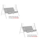 thumbnail image 4 of Billuyoard Gran oferta, cubierta de silla de 3 asientos para jardín al aire libre, cubierta de tienda de campaña con sombra para Patio, gris 2Conjunto, 4 of 6