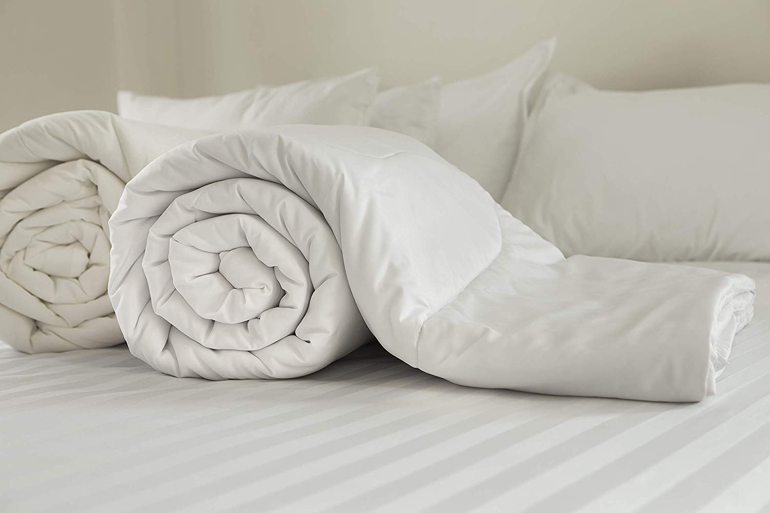 Twin Summer//Spring A1 Home Collections 100/% Pure New Zealand Wool Light Weight Certified Organic Cotton Cover 8 Ties Duvet Insert 68X86 200 GSM White