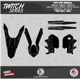 thumbnail image 2 of Kalair GFX Graphics Kit for Ktm 200XC-W,250XC-W,300XC-W,450XC-W and 500XC-W (2014-2015) Twitch Series, 2 of 5