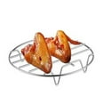 thumbnail image 4 of 6/7/8/9 Inch Air Fryer Accessory Single-Layer Grill Rack Grid Bakings Tray Racks, 4 of 8
