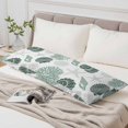 thumbnail image 6 of Sage Green Coastal Body Pillow Cover 20 x 60 Inch Decorative Pillow Cover Starfish Shell Coral Summer Beach Ocean Lumbar Pillowcase Seasonal Rectangle Cushion Case for Couch Sofa Bed Living Room, 6 of 9