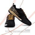 thumbnail image 6 of Hundred HBFS-2M098-1-10.0 Beast Max Badminton Shoes - Black & Gold - Size 10 UK, 6 of 7