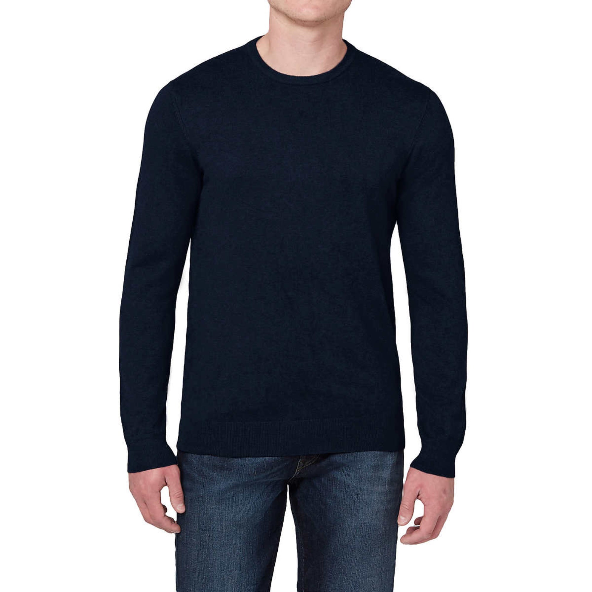 Buffalo David Bitton Men s Crew Neck Soft Knit Mid Weight Pullover Sweater