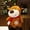 B, variant on A 40Cm Plush Santa Claus Doll Stuffed Christmas Toy Soft Cuddly Figure Holiday Decoration For Children