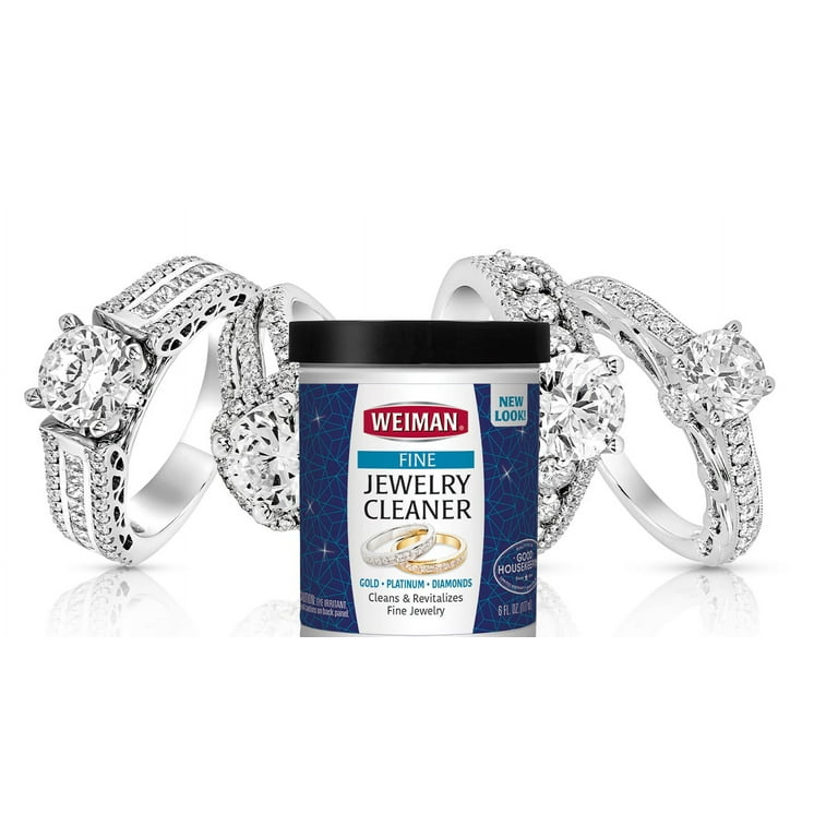  Complete Jewelry Cleaning Bundle Includes Gentle Jewelry  Cleaner for All Jewelry and Silver Jewelry Cleaner for Specialized Silver  Care: Clothing, Shoes & Jewelry