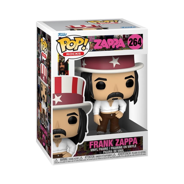 ¡Funko Pop! Rocas: Frank Zappa Funko POP