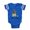 Royal Blue, variant on CafePress - Shih Tzu Life - Cute Infant Baby Football Bodysuit