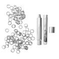 thumbnail image 4 of FRCOLOR  Metal Eyelet Punch Tool Fabric Hole Craft Tools Eyelets Silver, 4 of 8