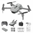thumbnail image 4 of Drone With Dual 1080P HD FPV Camera Remote Control Toys Gifts For Boys Girls With Altitude Hold Headless Mode Start Speed AdjustmentTeissuly Clearance (Gray, 10.5x5.5x4cm(4.1x2.1x1.57in).) Teissuly WER202308291092, 4 of 9