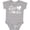 AC-Heather Grey, variant on Inktastic Bestie Westie Boys or Girls Baby Bodysuit